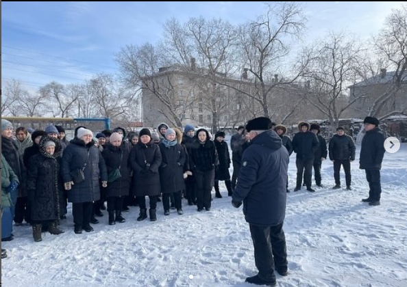 Сейсмические учения с педагогическим и техническим составом
